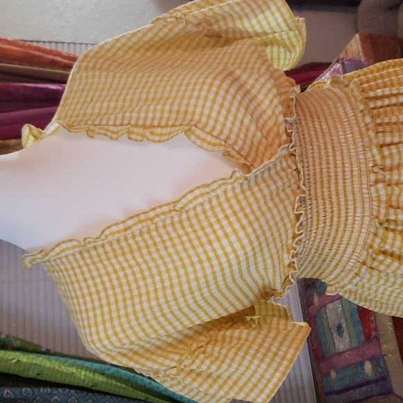 Max Studio Summer Gingham Dress XS - Picture 2 of 6